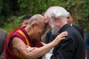 Дээрхийн Гэгээнтэн Далай Лам Кэмбриджэд хүрэлцэн ирэв. Англи, Кэмбридж. 2015.09.15