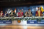 Торжественное открытие пятой церемонии вручения дипломов в Профессиональном университете Лавли. Пхагвара, штат Пенджаб, Индия. 14 ноября 2015 г. Фото: Тензин Чойджор (офис ЕСДЛ)