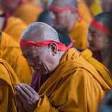 Далай-лама даровал посвящение Гухьясамаджи в тантрическом университете Гьюдмед