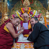 В Сера Лачи провели молебен о долголетии Далай-ламы
