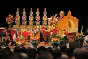 Его Святейшество Далай-лама дарует учения в конференц-центре Миннеаполиса по просьбе местного тибетского сообщества. Миннеаполис, штат Миннесота, США. 21 февраля 2016 г. Фото: Тензин Пунцок