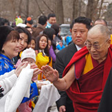 Дээрхийн Гэгээнтэн Далай Лам Дийр Парк-т хүрэлцэн ирэв