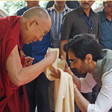 Далай-лама посетил центр затворничества «Вана» в Дехрадуне