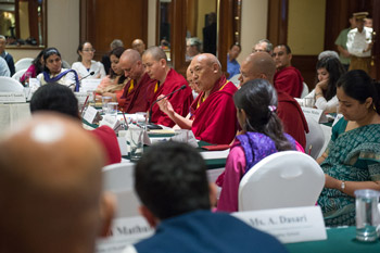 Далай-лама принял участие в конференции, посвященной разработке учебных программ по светской этике