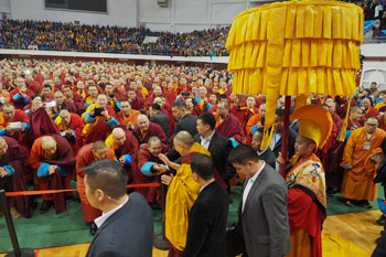 Далай-лама даровал буддийские учения в столице Монголии