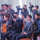 Перед отлетом в Японию Далай-лама дал пресс-конференцию в Улан-Баторе