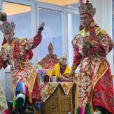 В Бодхгае прошел второй день подготовительных церемоний для посвящения Калачакры