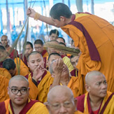 Далай-лама провел подготовительное посвящение Калачакры для учеников