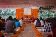 Его Святейшество Далай-лама дарует учения по просьбе фонда «Видьялока». Нью-Дели, Индия. 3 февраля 2017 г. Фото: Тензин Чойджор (офис ЕСДЛ)