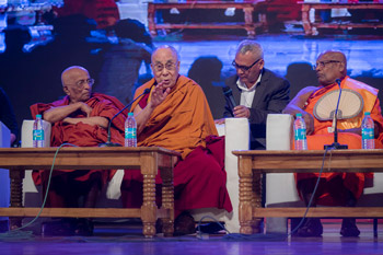 Далай-лама посетил буддийский университет Нава Наланда Махавихара