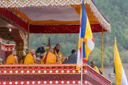 Его Святейшество Далай-лама дарует учения в монастыре Тхупсунг Дхаргьелинг. Диранг, штат Аруначал-Прадеш, Индия. 6 апреля 2017 г. Фото: Тензин Чойджор (офис ЕСДЛ)