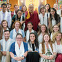 Далай-лама встретился со студентами университета Эмори, приехавшими на летнюю программу обучения