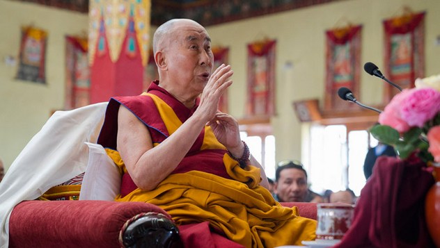Далай-лама совершил паломничество в храм Джокханг в Ле