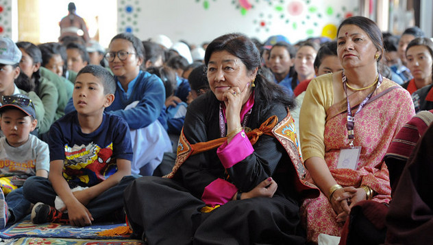 Далай-лама посетил Ладакскую публичную школу