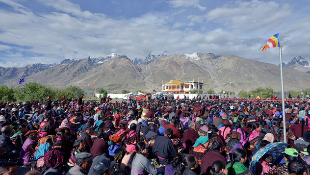 Далай-лама провел три дня в Занскаре
