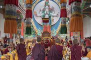 Открытие женского монастыря Дуджом и визит в Ид-Гах