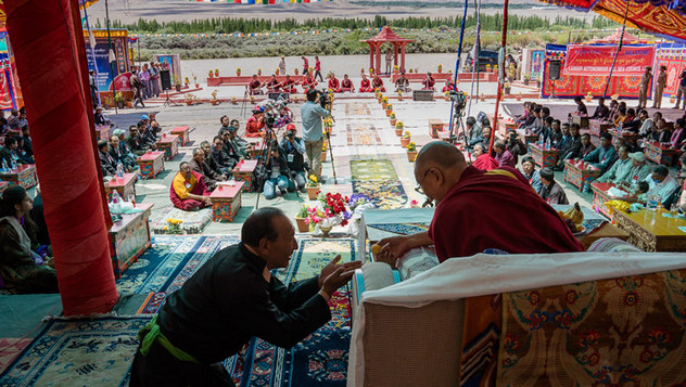 Далай-лама принял участие в семинаре «Гармония в местном сообществе – залог мира во всем мире»