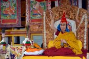 Его Святейшество Далай-лама дарует разрешение на практику Будды медицины. Падум, Занскар, штат Джамму и Кашмир, Индия. 18 июля 2017 г. Фото: Лобсанг Церинг (офис ЕСДЛ)