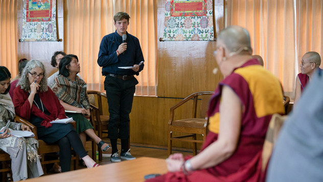 Далай-лама встретился со студентами Калифорнийского университета Сан-Диего