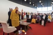 Его Святейшество Далай-лама встречается с членами групп поддержки Тибета из стран Балтии. Рига, Латвия. 24 сентября 2017 г. Фото: Тензин Чойджор (офис ЕСДЛ)
