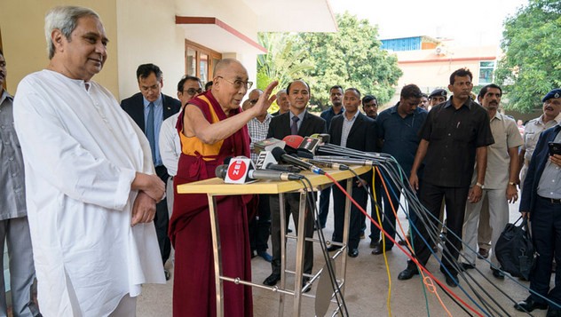 Далай-лама прибыл в Бхубанешвар