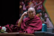 Его Святейшество Далай-лама дарует наставления о глобальной ответственности и сострадании по просьбе благотворительного фонда «Улыбка». Нью-Дели, Индия. 19 ноября 2017 г. Фото: Тензин Чойджор (офис ЕСДЛ)