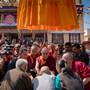 Далай-лама прибыл в монастырь Сера Лачи в Билакуппе