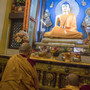Далай-лама совершил паломничество в храм Махабодхи