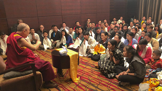 Далай-лама принял участие в открытии Второго национального конгресса учителей