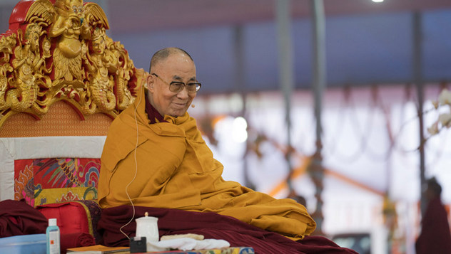 Далай-лама начал учения по «Алмазной сутре»