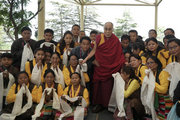 Встреча с участниками фестиваля тибетской оперы Шотон