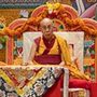 Заключительный день учений Далай-ламы в Риге