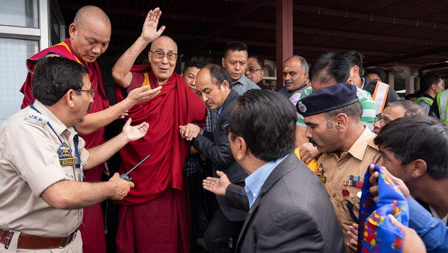 Далай-лама прибыл в Ладак