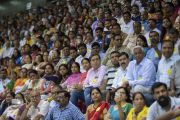 Некоторые из более чем 5000 учителей, собравшихся на церемонии запуска учебной программы «Счастье» для школ Дели. Нью-Дели, Индия. 2 июля 2018 г. Фото: Тензин Чойджор.