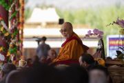 Его Святейшество Далай-лама принимает участие в торжествах, организованных по случаю его 83-летия. Ле, Ладак, штат Джамму и Кашмир, Индия. 6 июля 2018 г. Фото: Тензин Чойджор.